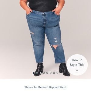 Curve Love Ultra High Rise Ankle Straight Jean